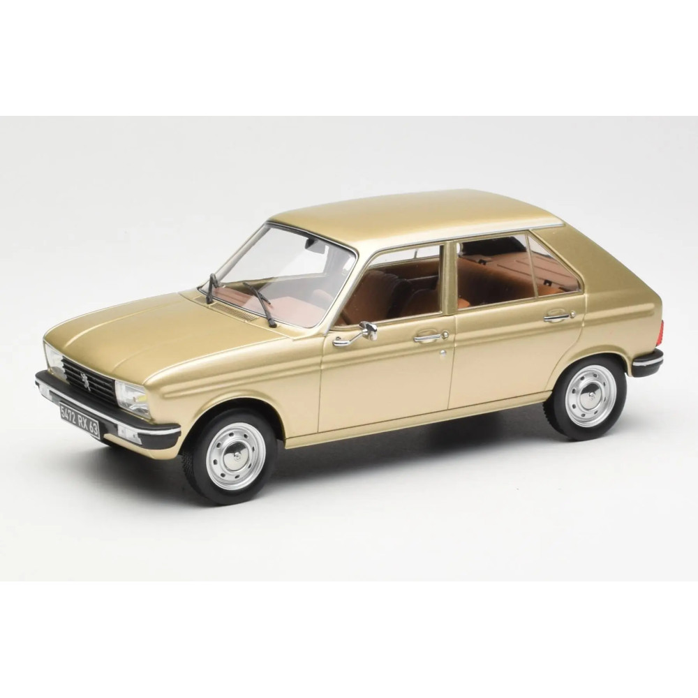 New NOREV PEUGEOT 104 GR 1981 1:18 Model Car BEIGE 184904