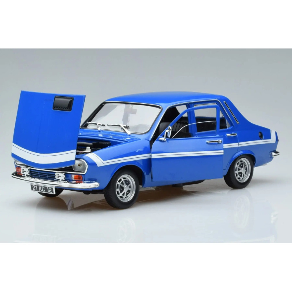 New NOREV RENAULT R12 GORDINI 1971 1:18 Model Car BLUE 185210