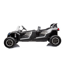 Battery Car Buggy 4x4 24V White – Ultimate Off-Road Adventure!