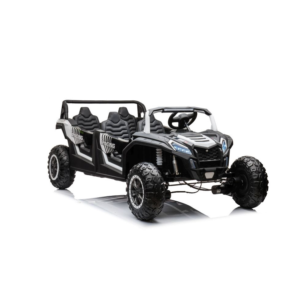 Battery Car Buggy 4x4 24V White – Ultimate Off-Road Adventure!