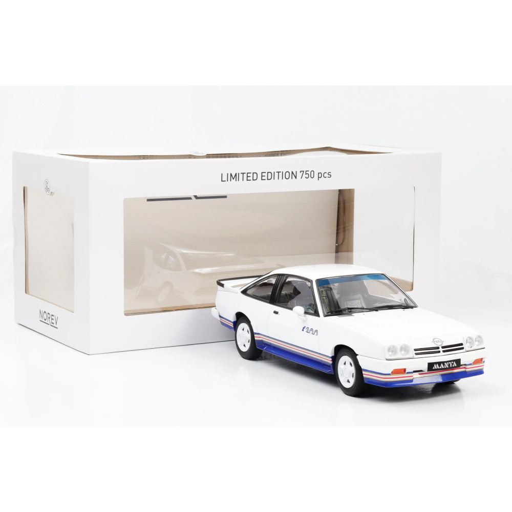 183300 1/18 OPEL MANTA B i200 ROTHMANS 1984 WHITE BLUE RED