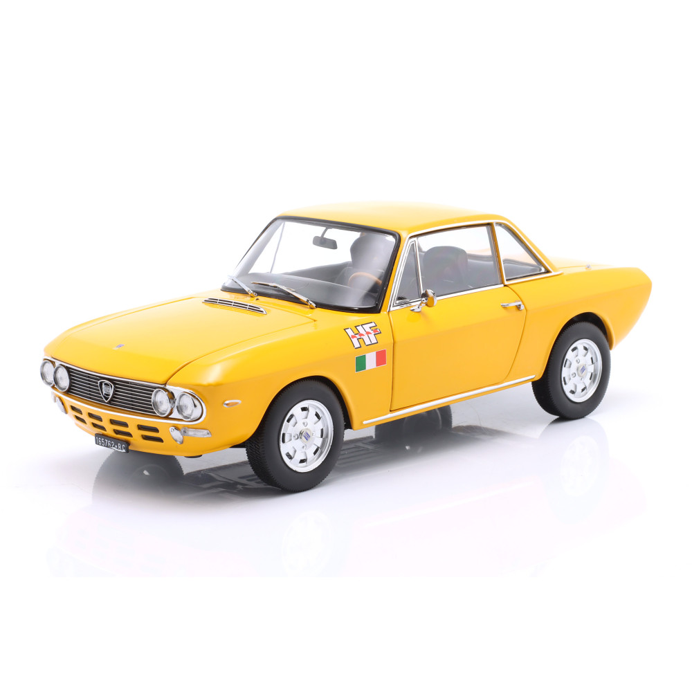187981 1/18 LANCIA FULVIA 1600 HF LUSSO 1971 YELLOW