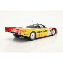 187413 1/18 PORSCHE 962C AG N17 2nd 24h 1988 RED YELLOW WHITE