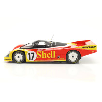 187413 1/18 PORSCHE 962C AG N17 2nd 24h 1988 RED YELLOW WHITE