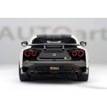 77511 NISSAN GT-R50 BY ITALDESIGN 2021 WHITE MET BLACK