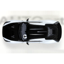 77511 NISSAN GT-R50 BY ITALDESIGN 2021 WHITE MET BLACK