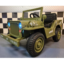 12V Electric Children's Jeep Willy with RC 1 Person Adventure