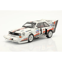 New AUTOart Audi Sport Quattro S1 1 1987 1:18 Model Car White 88700