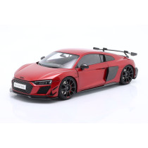 New NZG AUDI R8 COUPE GT 2019 1:18 Model Car Red VAKF-0356