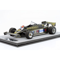 New Tecnomodel Lotus 87 F1 12 British 1981 1:18 Model Car Black TM18-170C