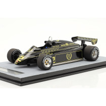 New Tecnomodel Lotus 91 F1 12 British 1982 1:18 Model Car Black TM18-174D