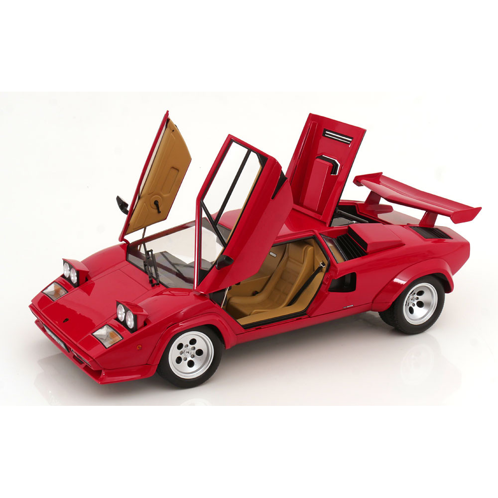 New KK-SCALE LAMBORGHINI COUNTACH 5000S 85 1:12 Model Car RED KKDC120141