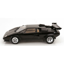 New KK-SCALE LAMBORGHINI COUNTACH LP 5000S 85 1:12 Model Car BLACK KKDC120143