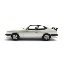 New CULT MODELS FORD CAPRI 2.8 1981 1:18 Model Car SILVER CML215-1