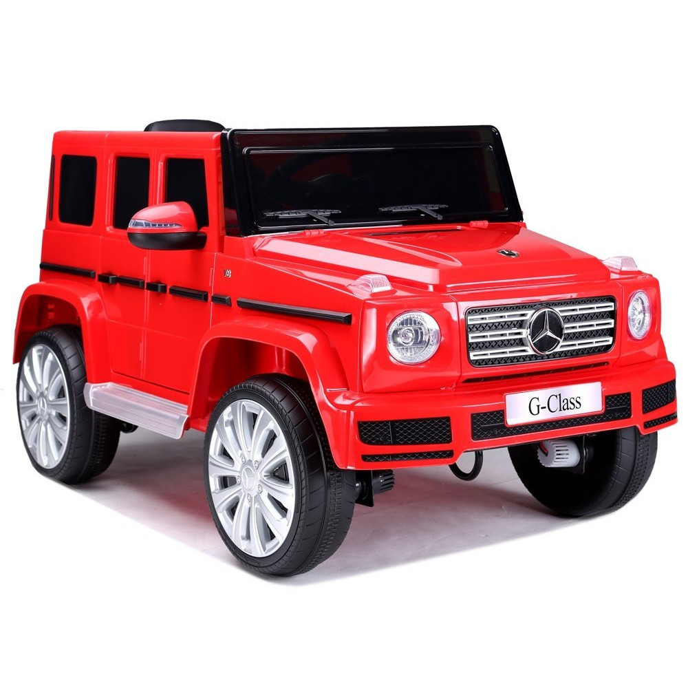 New Mercedes G500 12V Kids Ride-On Car Red