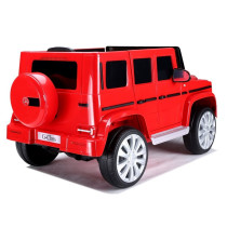 New Mercedes G500 12V Kids Ride-On Car Red