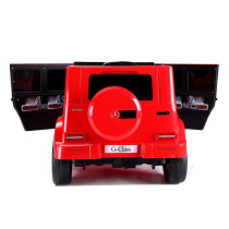New Mercedes G500 12V Kids Ride-On Car Red