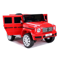 New Mercedes G500 12V Kids Ride-On Car Red