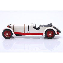New Spark MERCEDES SSK 7.1L S6 N1 24H 1931 1:18 Model Car WHITE 18S871