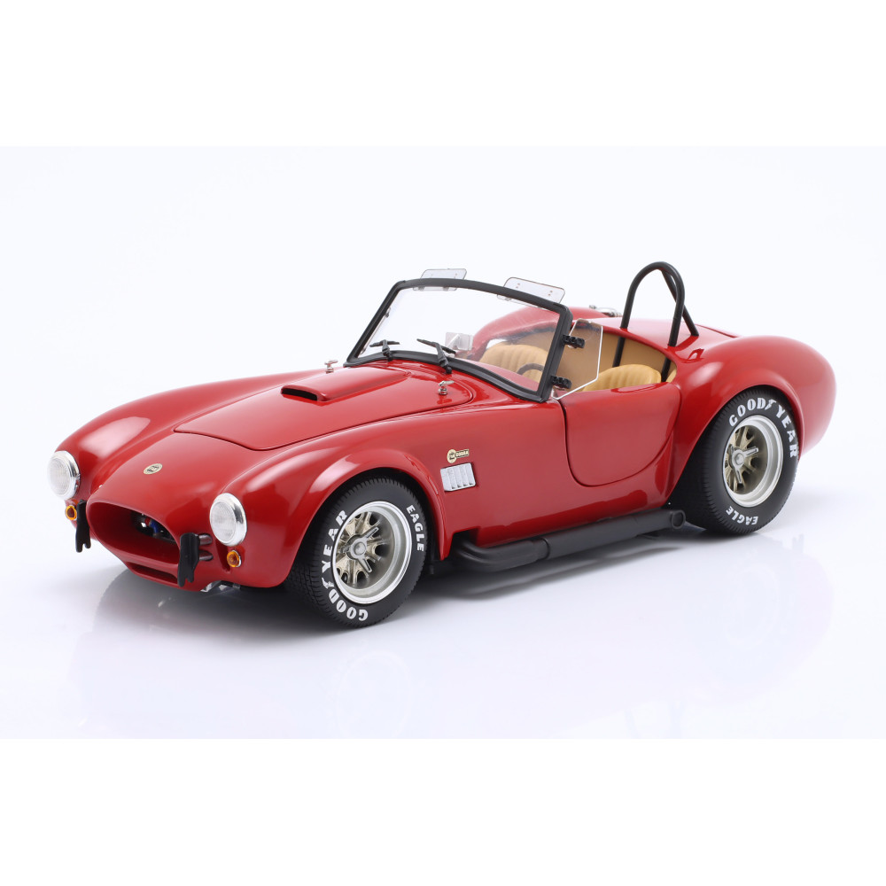New Kyosho FORD SHELBY COBRA 427 S/C 1962 1:18 Model Car RED 08047R