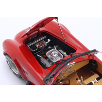 New Kyosho FORD SHELBY COBRA 427 S/C 1962 1:18 Model Car RED 08047R