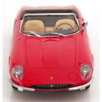 New KK-SCALE FERRARI 365 SPIDER 1966 1:18 Model Car RED KKDC180053