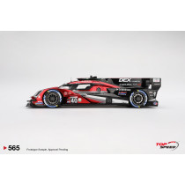 New TrueScale ACURA ARX-06 2.4L V6 N40 3rd 2024 1:18 Model Car RED TS0565