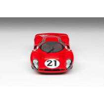 New Amalgam Ferrari 330 P4 21 24h Le Mans 1967 1:18 Model Car Red M5933