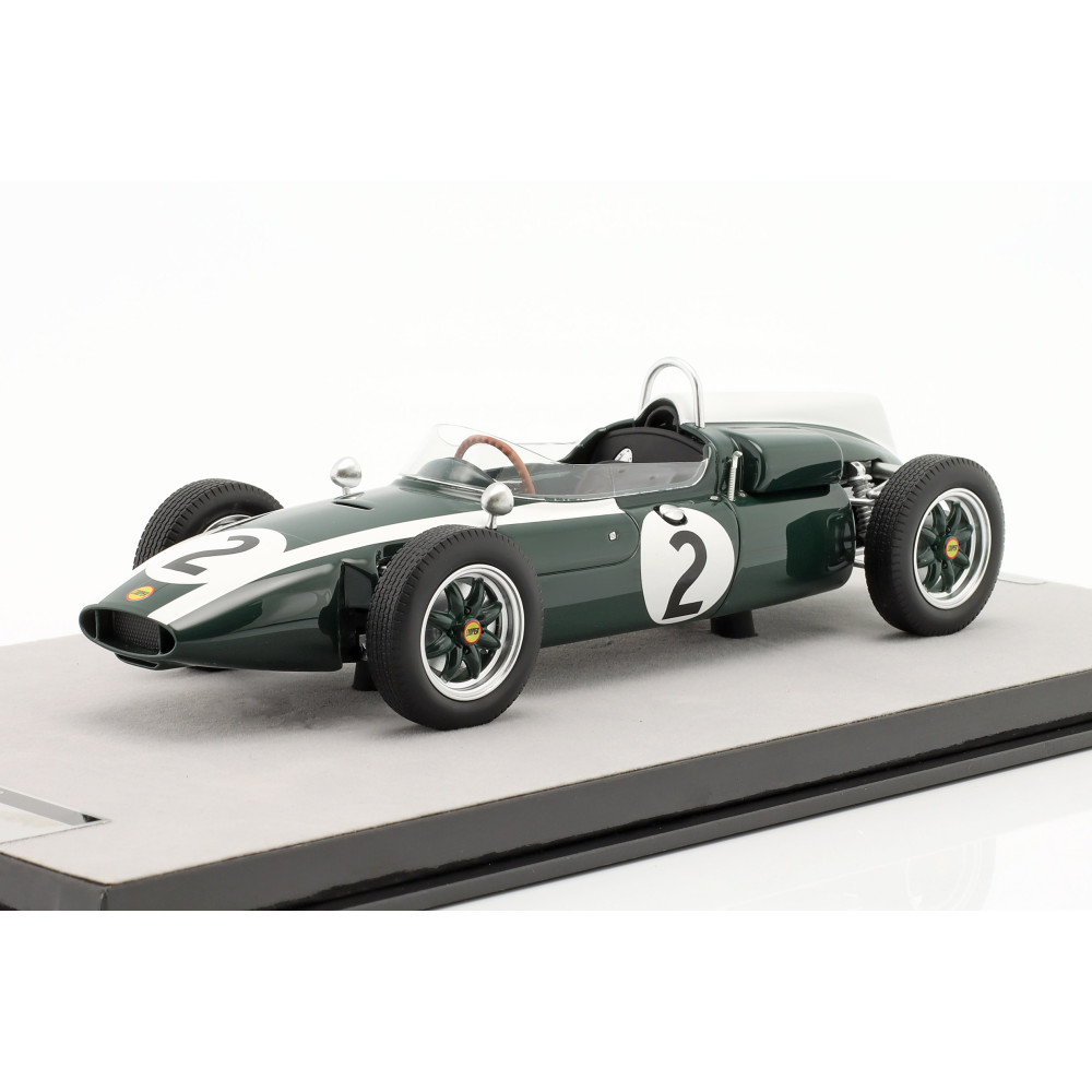 New Tecnomodel Cooper T53 Climax 2 Britsh GP 1960 1:18 Model Car TM18-275B