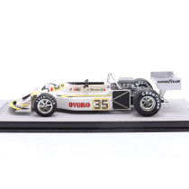 New Tecnomodel March 761 35 SWEDEN GP 1976 1:18 Model Car White TM18-222E
