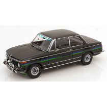 New KK-SCALE BMW 2002 ALPINA 2 SERIES 1974 1:12 Model Car BLACK KKDC120105