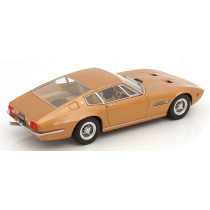New KK-SCALE MASERATI GHIBLI COUPE 1969 1:18 Model Car GOLD KKDC181274