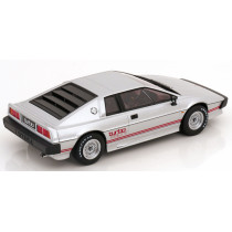 New KK-SCALE LOTUS ESPRIT TURBO 1981 1:18 Model Car SILVER KKDC181196
