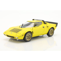 New KYOSHO LANCIA STRATOS HF 1975 1:18 Model Car YELLOW 08130Y