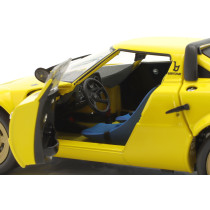New KYOSHO LANCIA STRATOS HF 1975 1:18 Model Car YELLOW 08130Y
