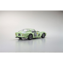 New KYOSHO FERRARI 250 GTO RHD N15 1962 1:18 Model Car GREEN 08438C