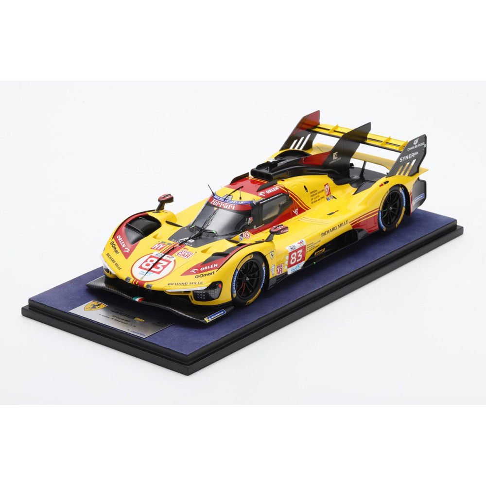 New Looksmart FERRARI 499P 3.0L V6 N83 2024 1:18 Model Car RED LS18LM050