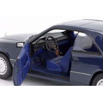 New Norev MERCEDES 300CE COUPE (W124) 1994 1:18 Model Car BLUE 183882