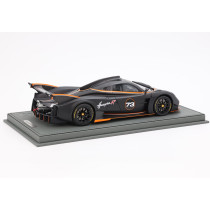New BBR PAGANI HUAYRA R N73 RACING 2021 1:18 Model Car BLACK P18218D