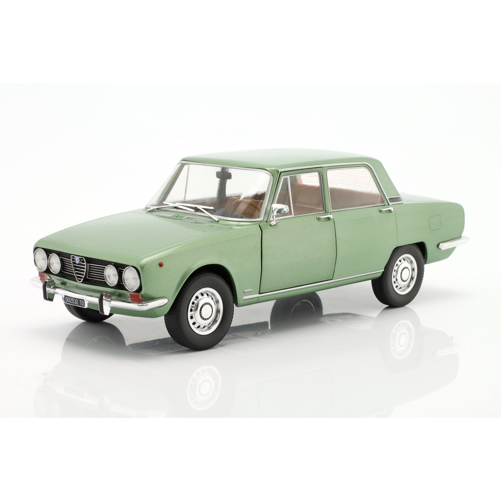 New MITICA ALFA ROMEO 1750 2-SERIES 1969 1:18 Model Car GREEN 200002