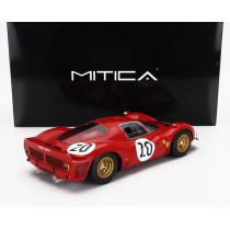 New MITICA FERRARI 330 P3 4.0L V12 N20 24h 1966 1:18 Model Car RED 101020