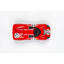 New Amalgam Ferrari 330 P4 21 24h Le Mans 1967 1:18 Model Car Red M5933