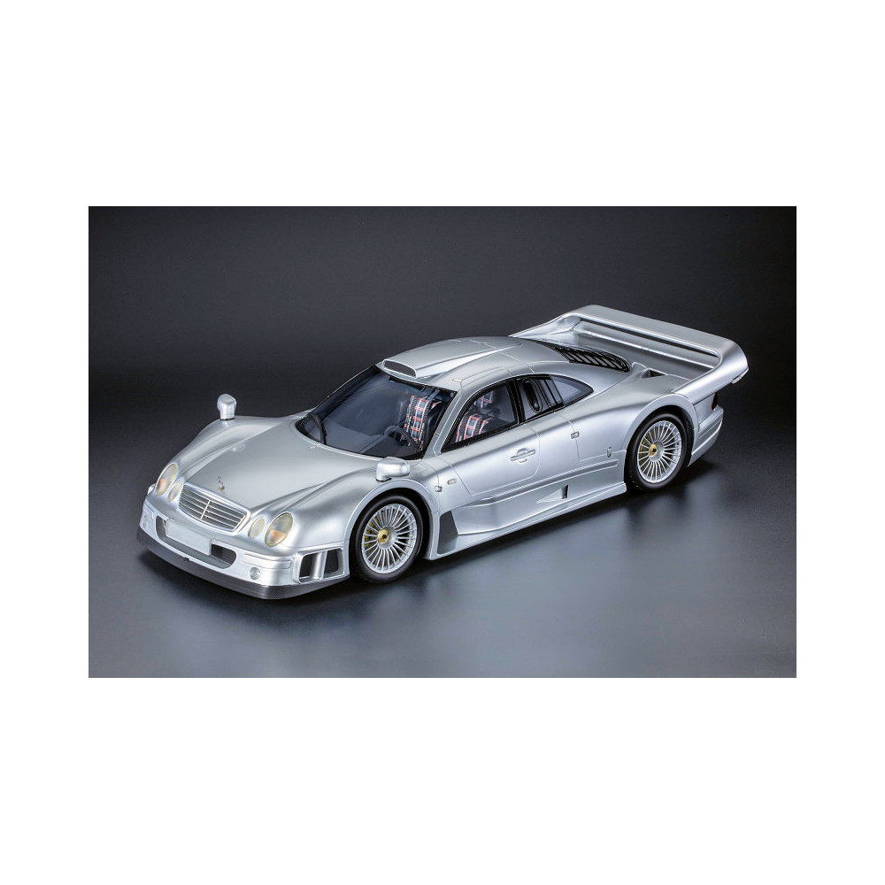 New TOP MARQUES MERCEDES CLK-GTR AMG 1998 1:12 Model Car SILVER TM12-48A
