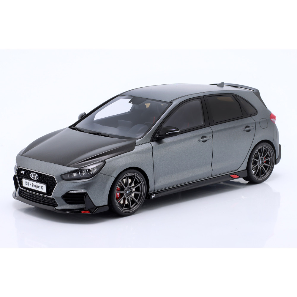 New Otto MODELS HYUNDAI i30N PROJECT C 2022 1:18 Model Car GREY OT1060