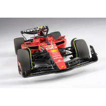 New Amalgam Ferrari SF-23 Carlos Sainz 2023 1:18 Model Car Red M6269