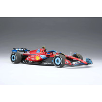 New Amalgam Ferrari SF24 Sainz Miami GP 2024 1:18 Model Car Red M6311