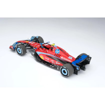 New Amalgam Ferrari SF24 Sainz Miami GP 2024 1:18 Model Car Red M6311