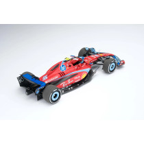 New Amalgam Ferrari SF24 Sainz Miami GP 2024 1:18 Model Car Red M6311