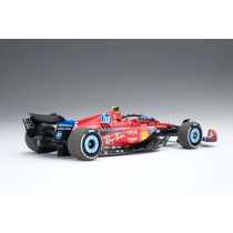 New Amalgam Ferrari SF24 Sainz Miami GP 2024 1:18 Model Car Red M6311
