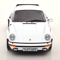 New KK-SCALE PORSCHE 911 930 COUPE 1976 1:18 Model Car WHITE KKDC180572